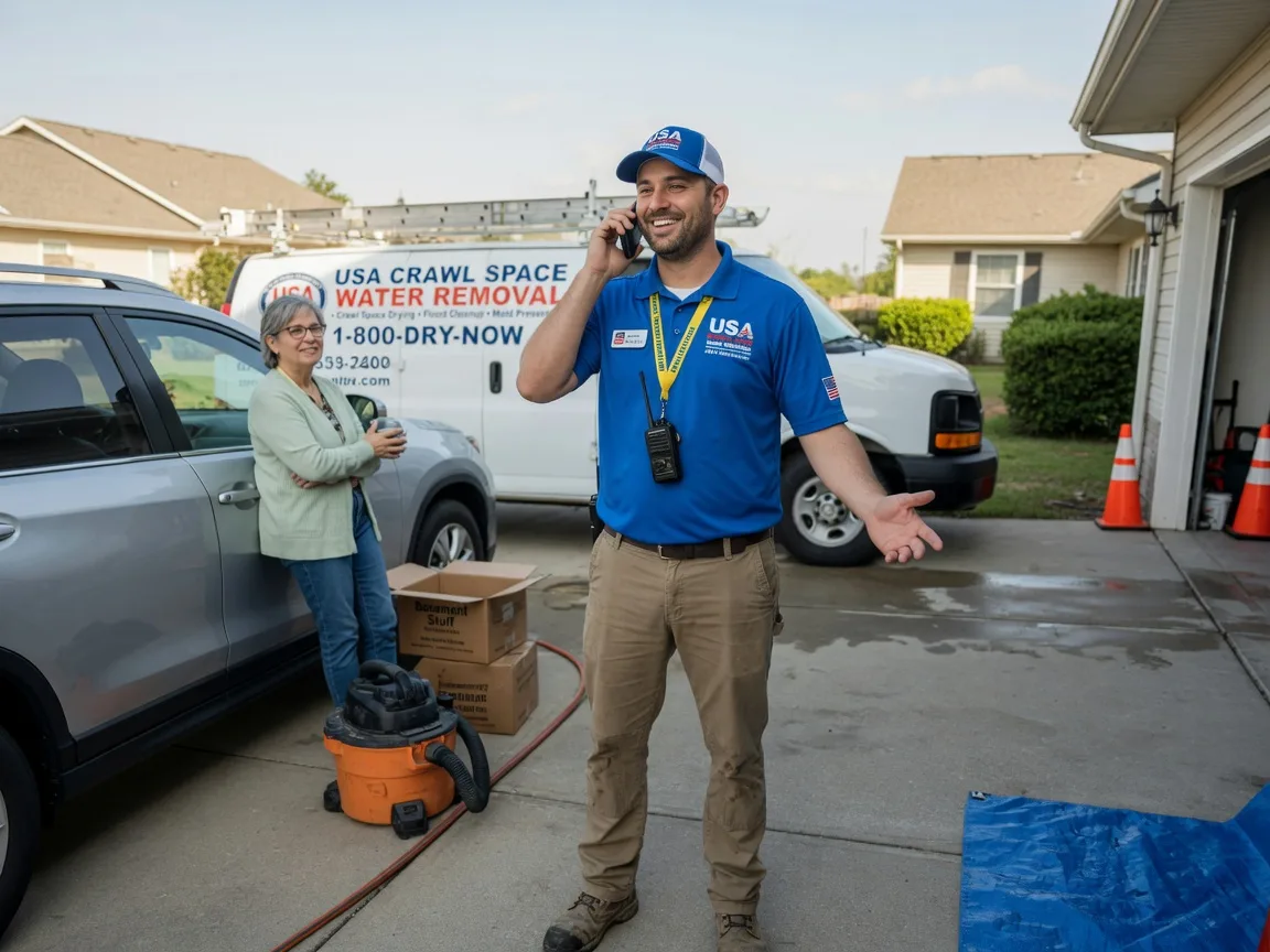 Crawl Space Water Removal Du Quoin, IL FAQs